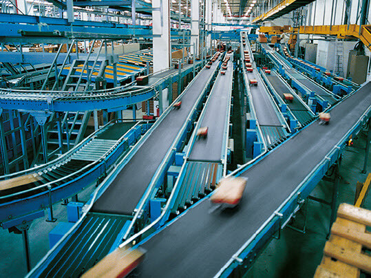 airport distribution industrial conveyor belting
