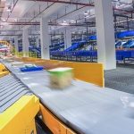 distribution industry conveyor belt