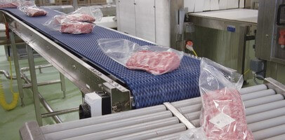meat packing industry conveyor belting