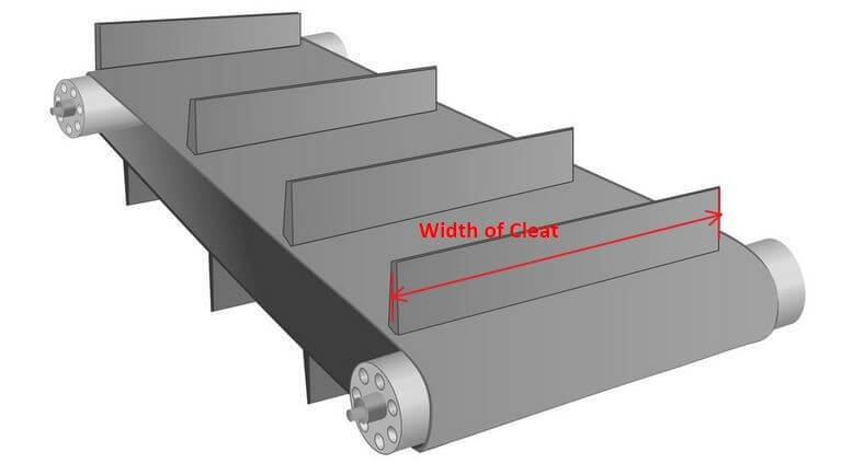 width of cleat